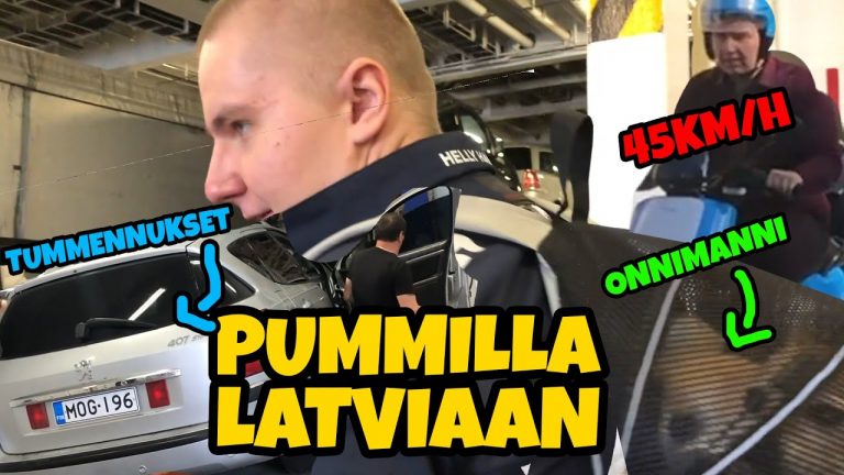 LATVIAN REISSU - SÄHKÖSKOOTTEREITA, IKKUNOIDEN TUMMENNUSTA JA MUUMI SKUMPPAA 🍹 pikkukuva