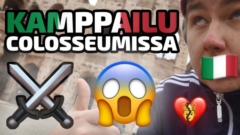 KESKIAIKAINEN KAMPPAILU COLOSSEUMISSA! ⚔🇮🇹 pikkukuva