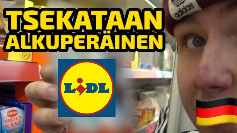 TSEKATAAN ALKUPERÄINEN LIDL SAKSASSA! 🇩🇪 pikkukuva