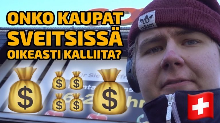ONKO KAIKKI KAUPAT SVEITSISSÄ KALLIITA?! 🇨🇭💰 pikkukuva