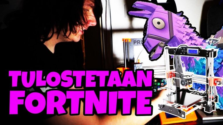 TULOSTETAAN FORTNITE 😮🎮 pikkukuva