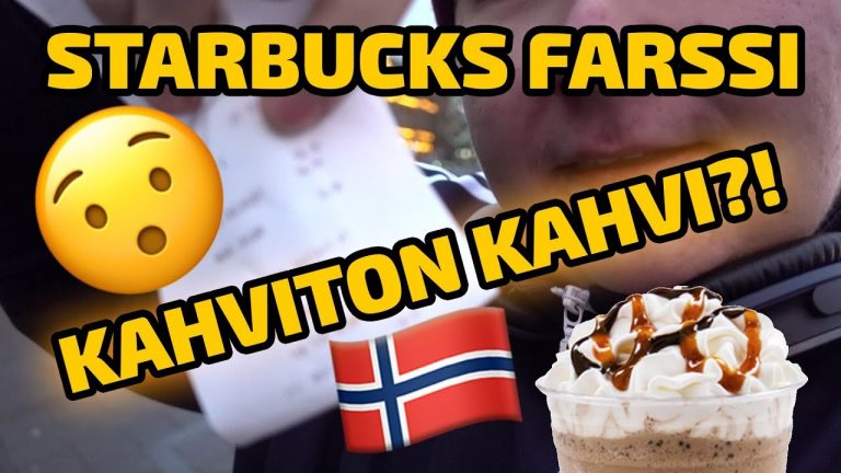 KAHVITONTA KAHVIA STARBUCKSISTA & KIELIMUURIN MURTAMA ☕ pikkukuva