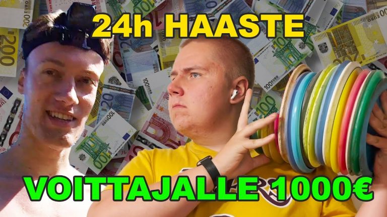 Frisbeegolf kiekko kalastus 24h haaste - voittajalle 1000€ pikkukuva
