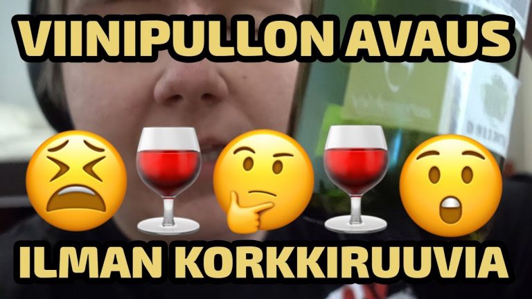 VIINIPULLON AVAUS ILMAN KORKKIRUUVIA 🍷🇪🇸 pikkukuva