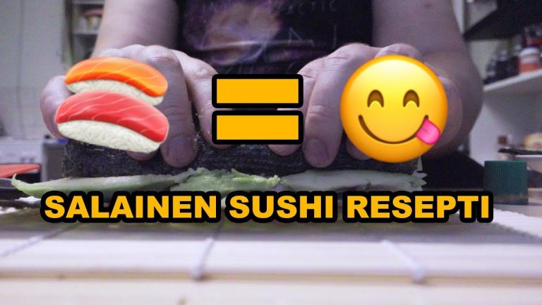 SUSHIN VALMISTAMINEN KOTONA 😋 | ALKUPERÄINEN SALAINEN JAPANILAINEN RESEPTI 🍣 pikkukuva