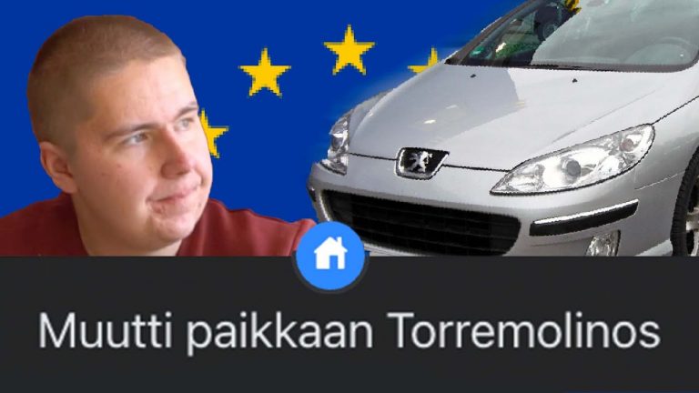 Muutto autolla läpi Euroopan (5000 km) pikkukuva