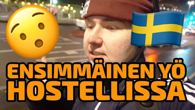 PELKOTILAT 😨 ENSIMMÄINEN YÖ HOSTELLISSA 😴 pikkukuva