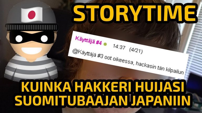 HAKKERI HUIJASI SUOMITUBAAJAN JAPANIIN?! 🗾[TOSI TARINA, KOSKETTAVA] 😭 pikkukuva