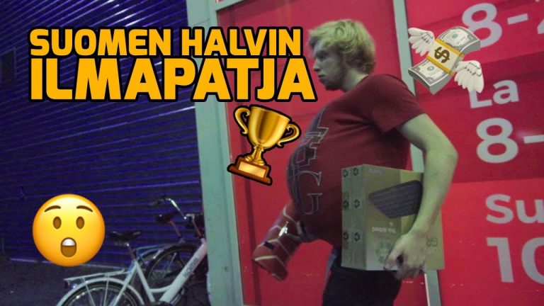 HAUSSA SUOMEN HALVIN ILMAPATJA 🤑🛏️🏆 pikkukuva