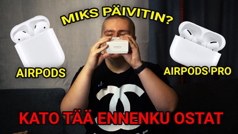 Apple AIRPODS PRO - Päivitin vanhat kuulokkeet uuteen pikkukuva