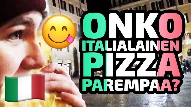 ONKO ITALIAN PIZZAT MAINEENSA VEROISIA?! 🍕🇮🇹 pikkukuva