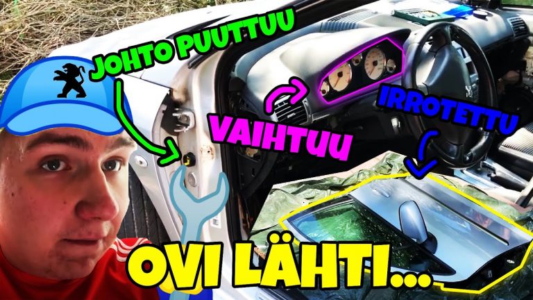 Revin oven irti mun V6 Peugeot 407:sta - meni hermo! pikkukuva