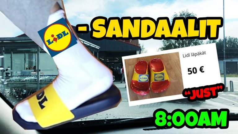 Lidlin sandaalit - jonotusta, kyyneliä ja hikeä #lidl #sandaalit pikkukuva