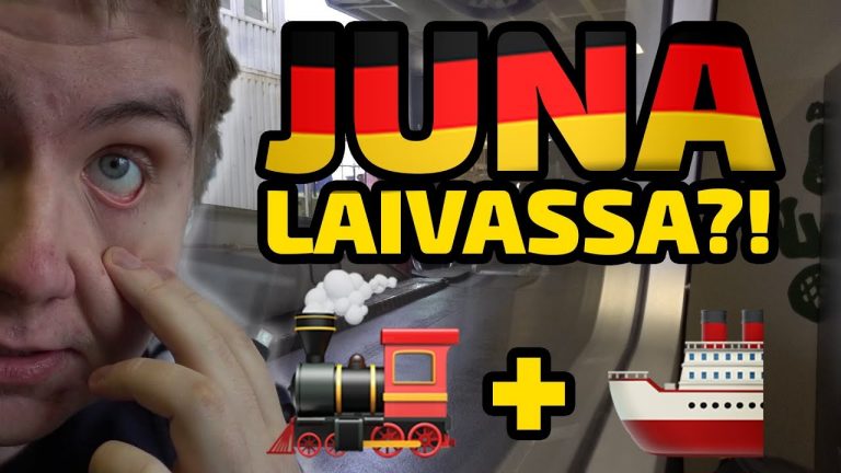 JUNA LAIVASSA?! PYSTYISIKÖ VR TÄHÄN?! 🚢🚆 pikkukuva