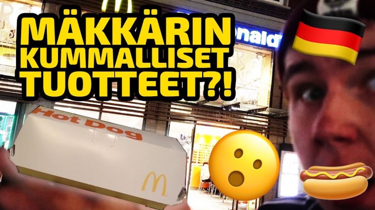 TSEKATAAN MÄKKÄRIN ERIKOISIMMAT TUOTTEET SAKSASSA! 🇩🇪 pikkukuva