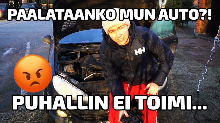 KORJATAAN MUN AUTO - PEUGEOT 206 PUHALTIMEN KORJAUS VIDEO pikkukuva