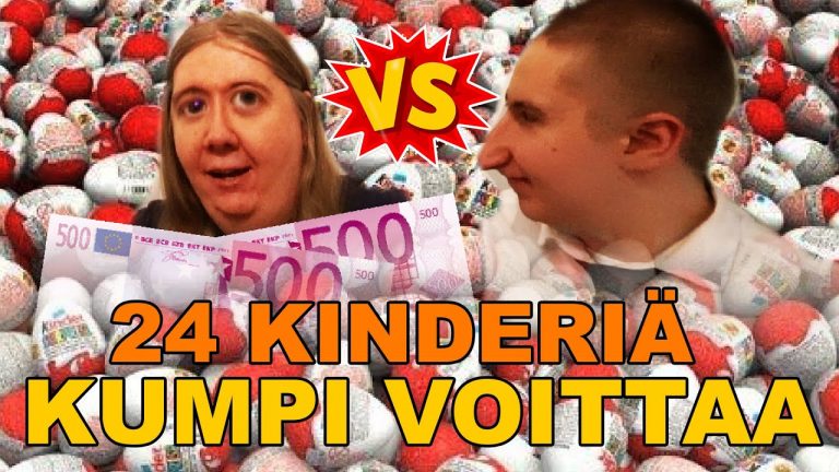 1000€ PAULIN PELIVIDEOT KINDER HAASTE pikkukuva
