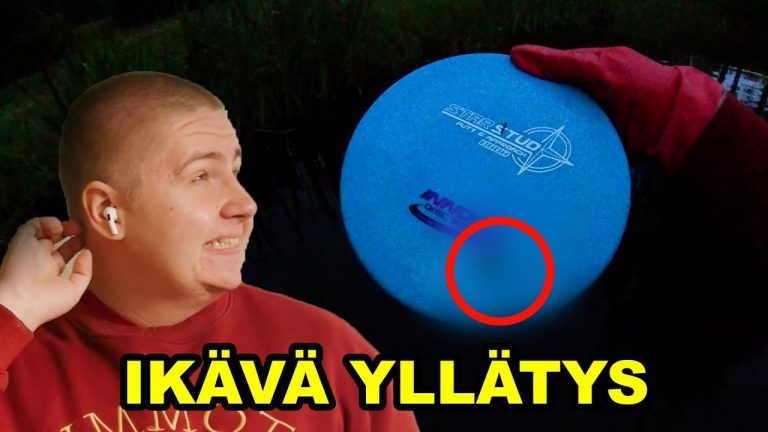 Frisbeegolf kiekko kalastus päättyi IKÄVÄÄN YLLÄTYKSEEN pikkukuva