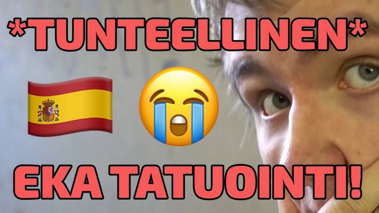EKA TATUOINTI! 💀 TUNTEELLINEN VIDEO!! 😿😍 pikkukuva