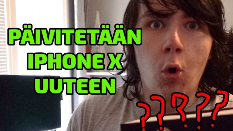 iPhone X:n päivitys! Paras puhelin markkinoilla! pikkukuva