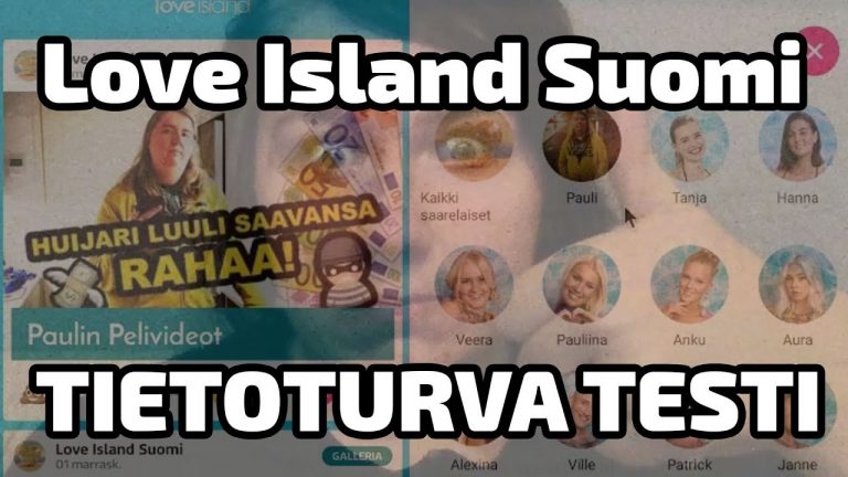 RIGATAAN LOVE ISLAND SUOMI? 😮TIETOTURVA TESTISSÄ 🕵 pikkukuva